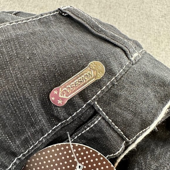 Posesion Butt Lifting Capri Jeans Colombian USA Size 1 Black MSRP $55 - Picture 15 of 16